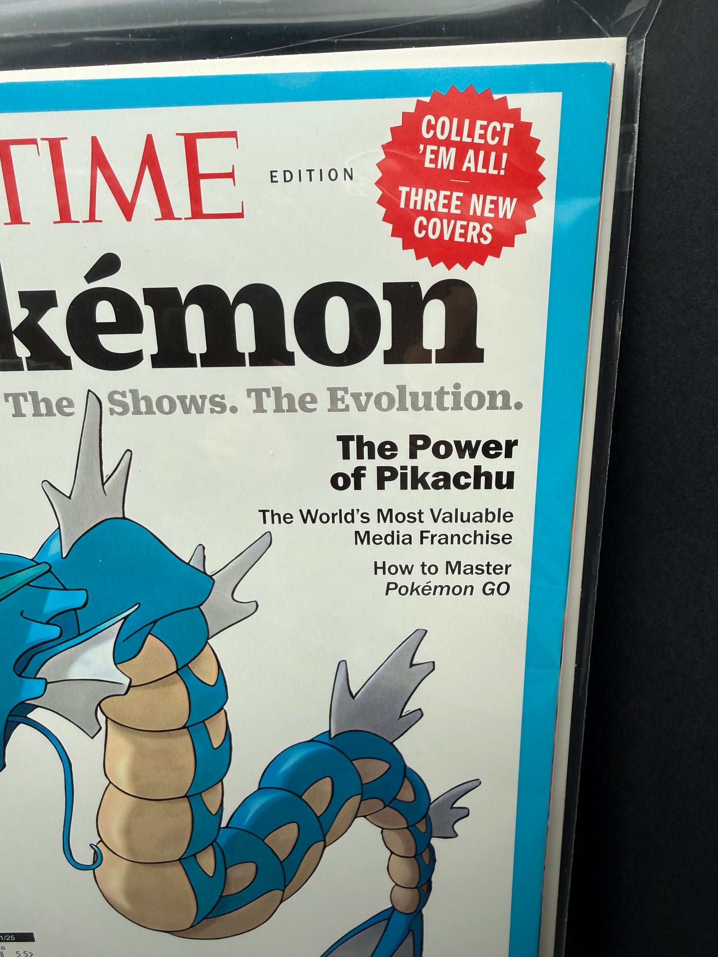 2025 Time Magazine Special Edition Pokemon Gyrados