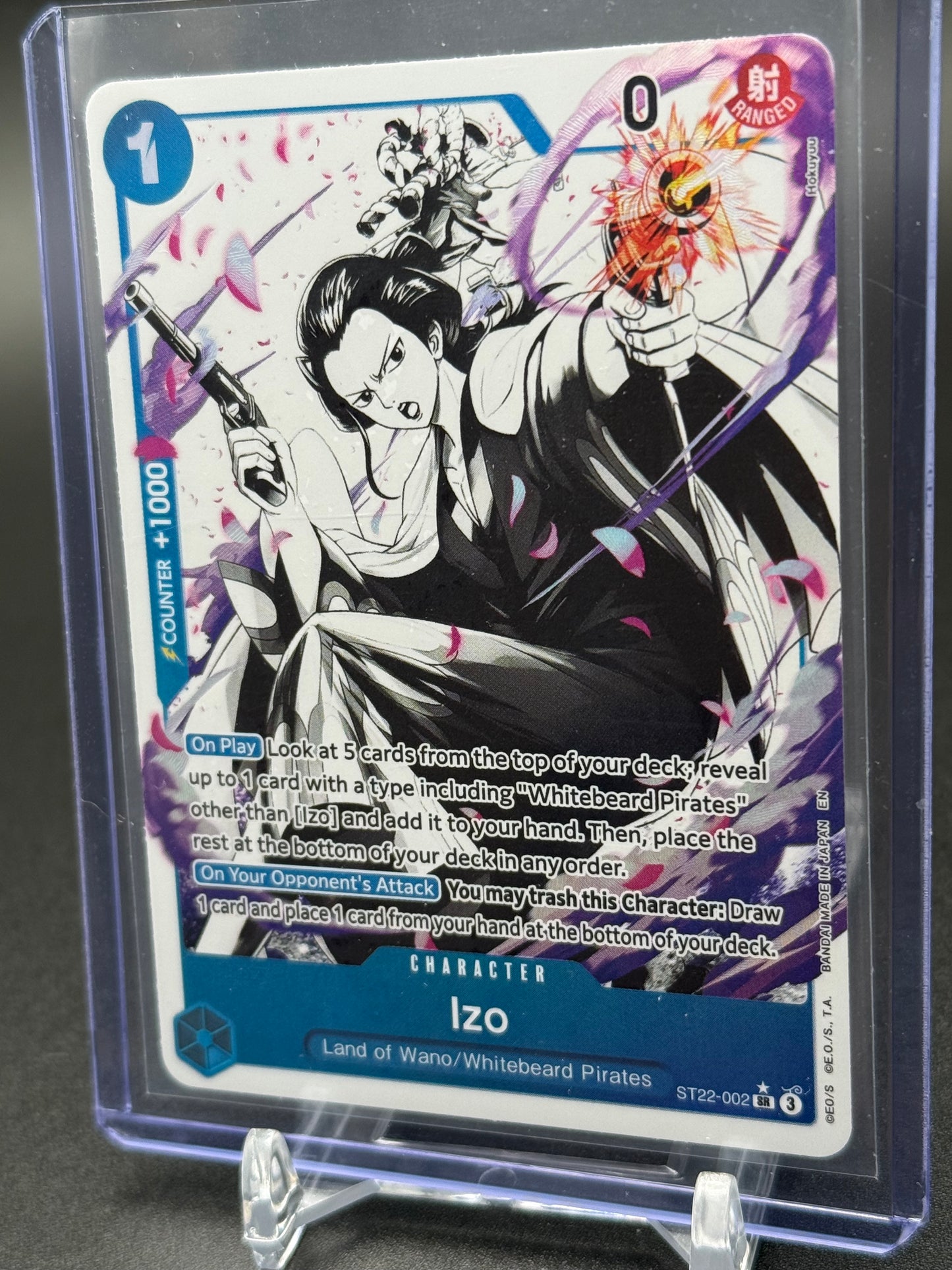 2025 One Piece - Ace & Newgate ST22- Izo #002 (Alt Art)