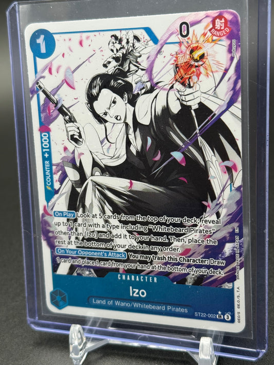 2025 One Piece - Ace & Newgate ST22- Izo #002 (Alt Art)