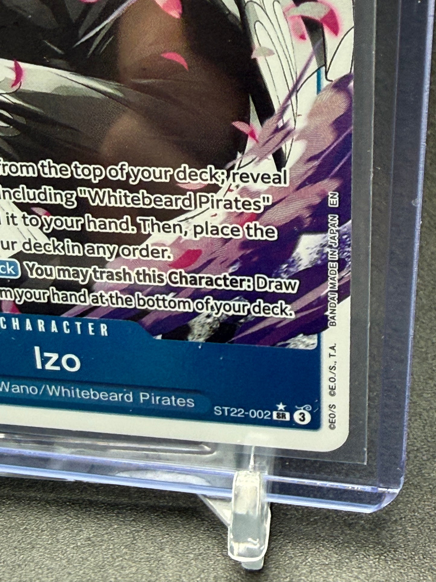 2025 One Piece - Ace & Newgate ST22- Izo #002 (Alt Art)