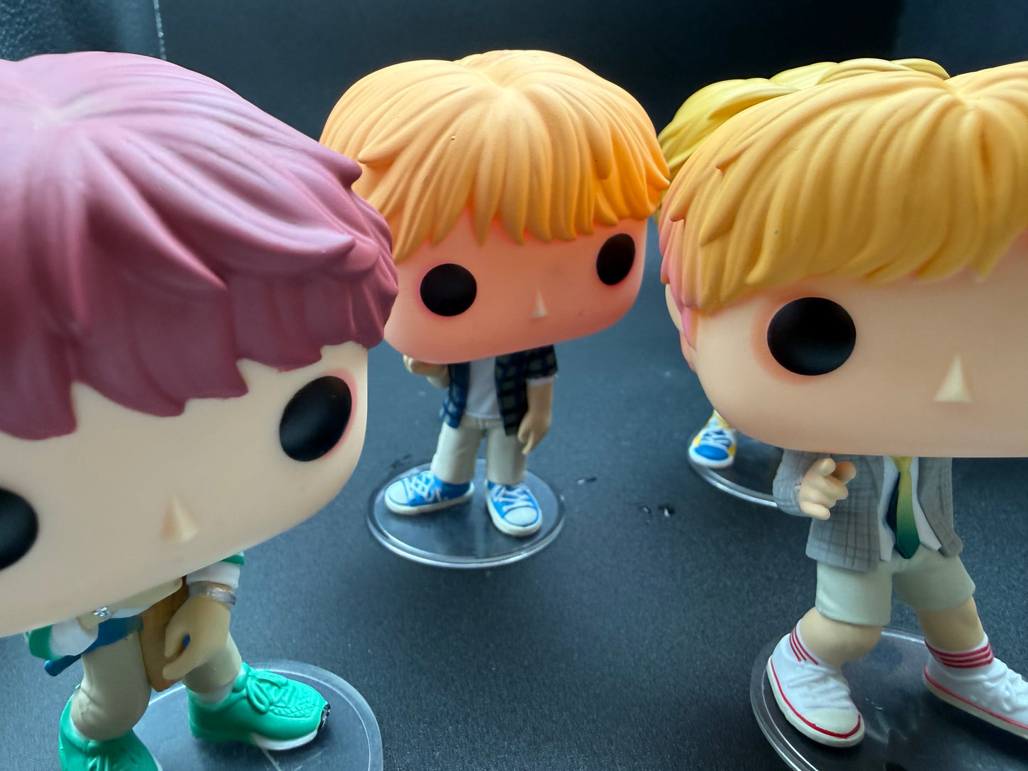 Funko POP! Rocks BTS Vinyl Figure 7 Pieces w/stands