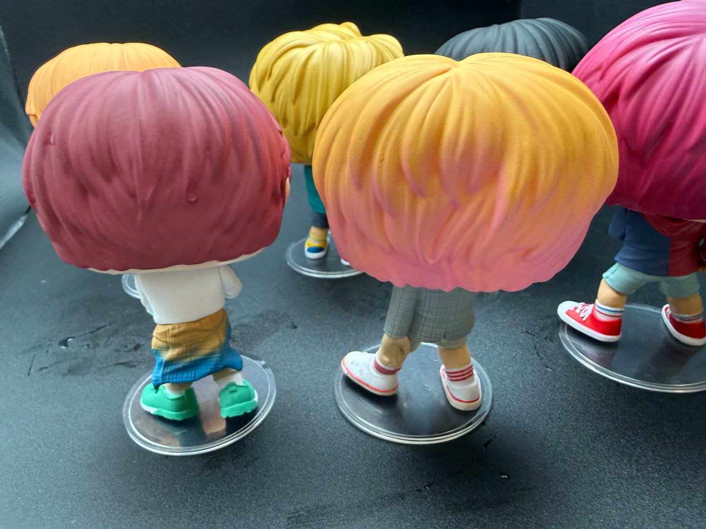 Funko POP! Rocks BTS Vinyl Figure 7 Pieces w/stands