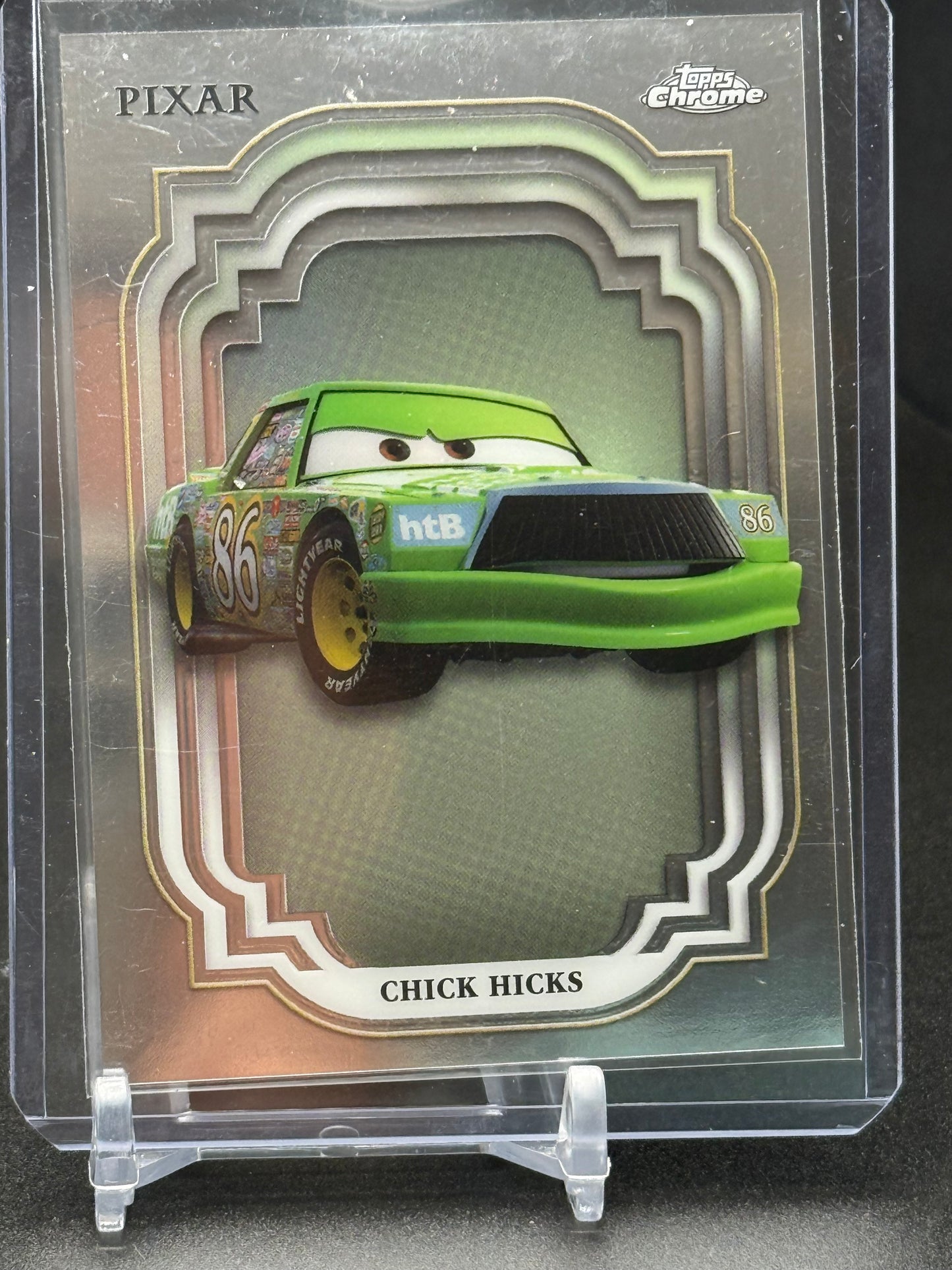 2024 Topps Chrome Disney - Lightning McQueen Cars Set (5 Cards Total)