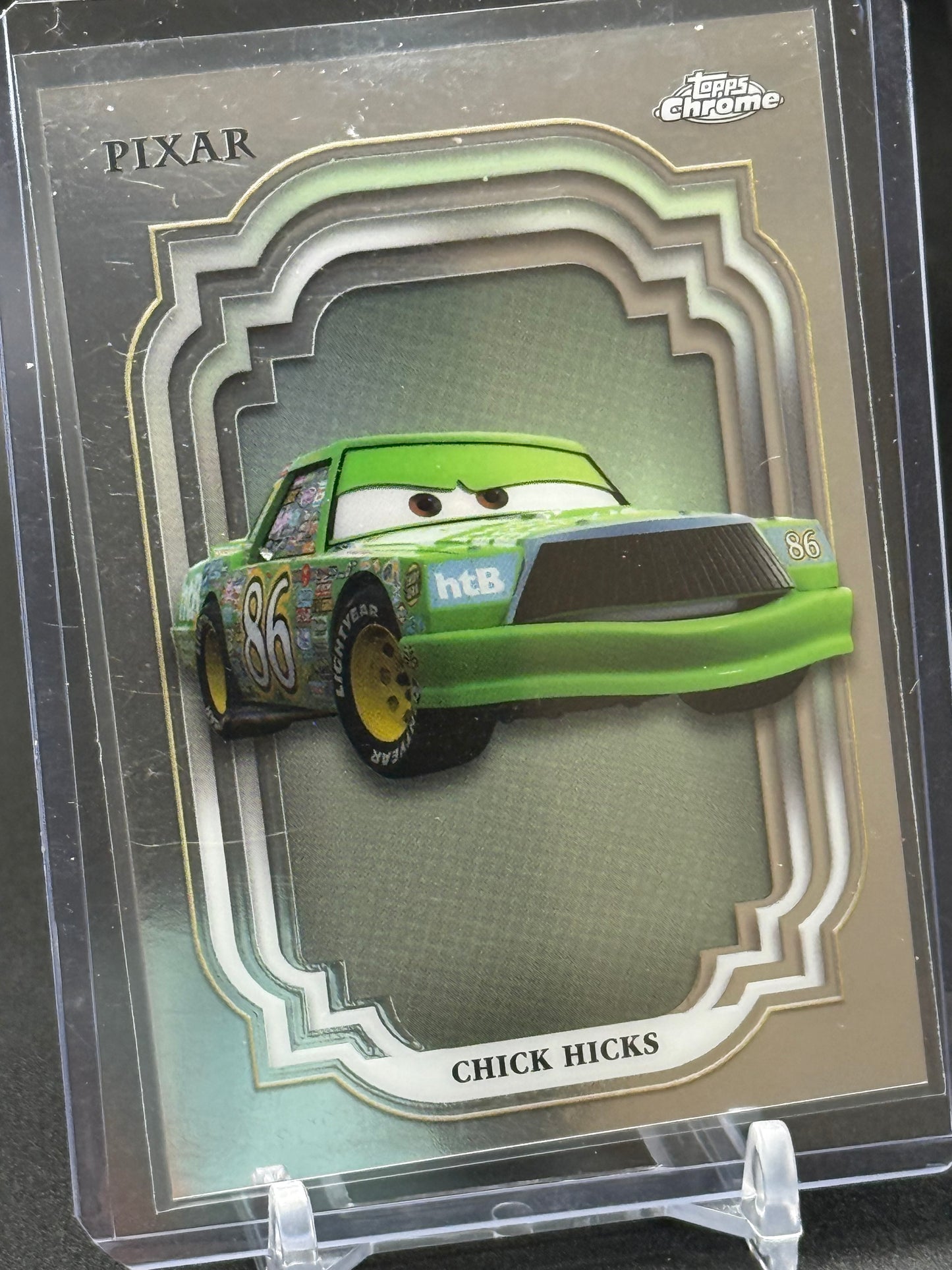 2024 Topps Chrome Disney - Lightning McQueen Cars Set (5 Cards Total)
