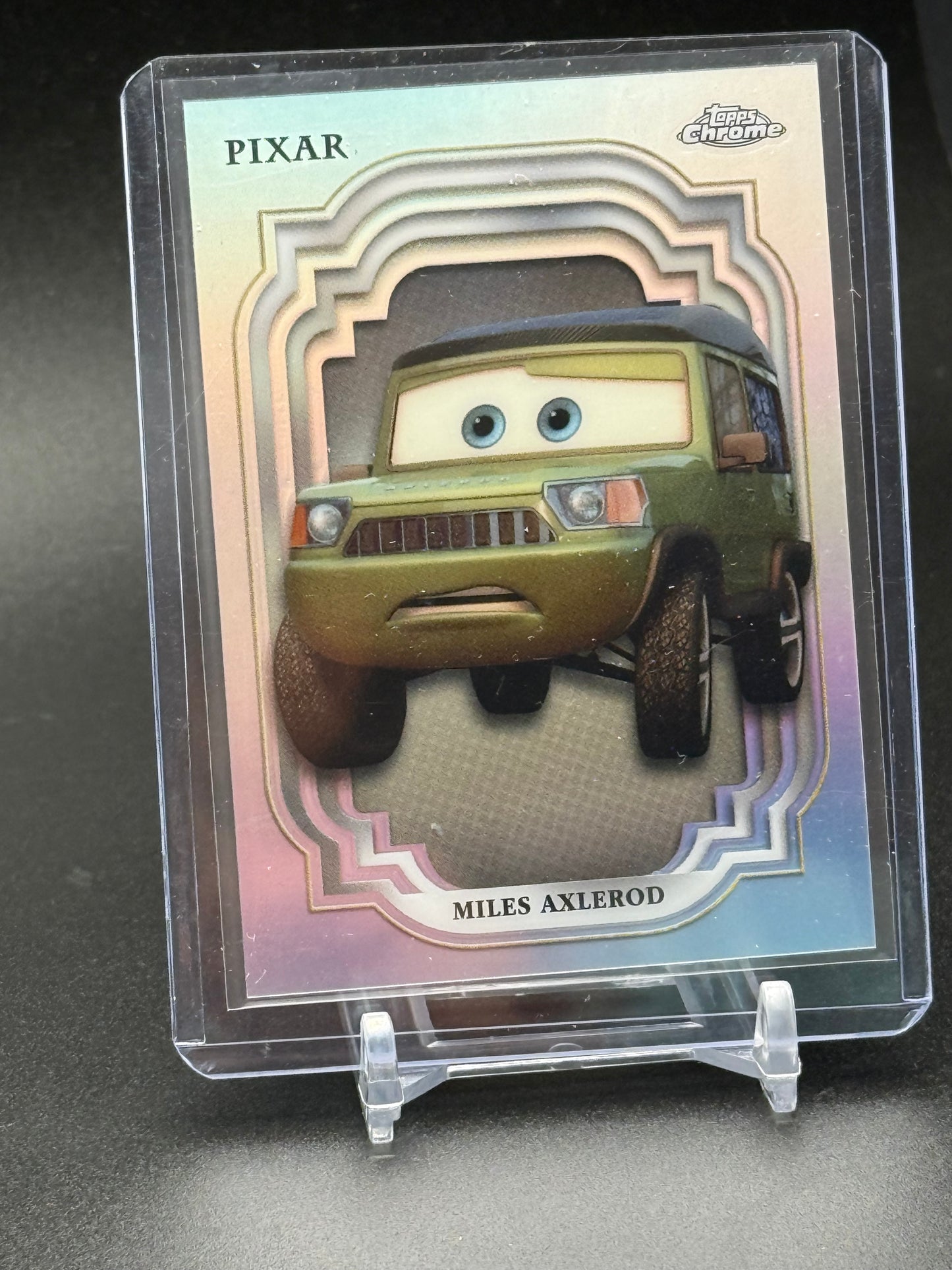 2024 Topps Chrome Disney - Lightning McQueen Cars Set (5 Cards Total)
