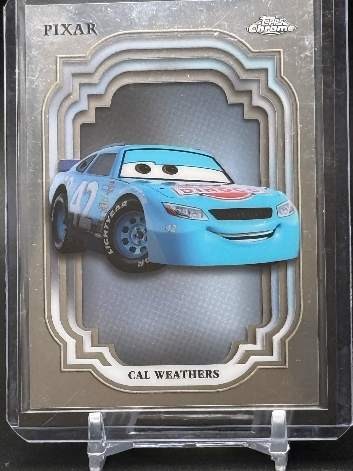 2024 Topps Chrome Disney - Lightning McQueen Cars Set (5 Cards Total)