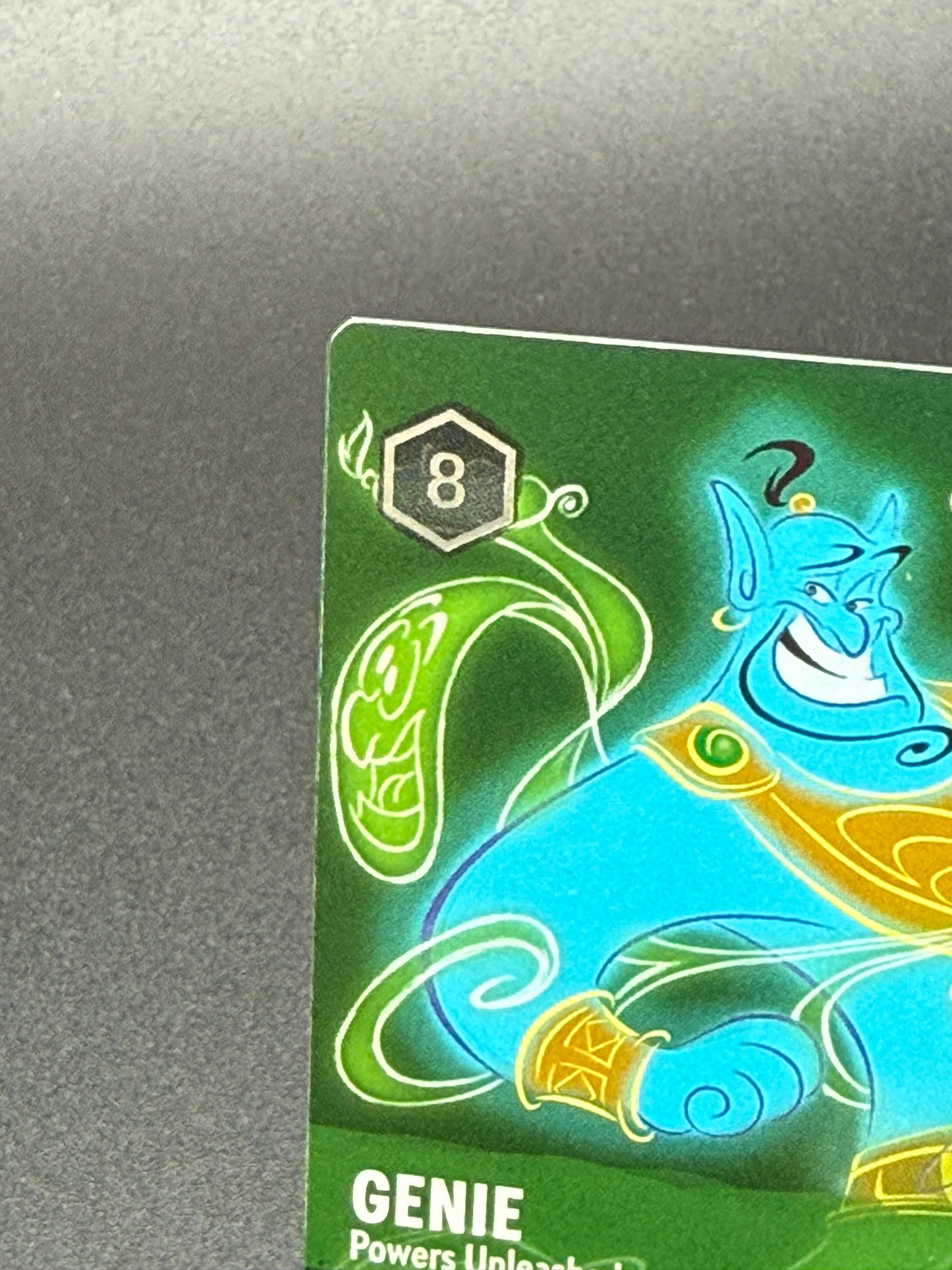 Genie - Powers Unleashed 20	D100 Alternate Art Disney100 Promo Lorcana Card NM