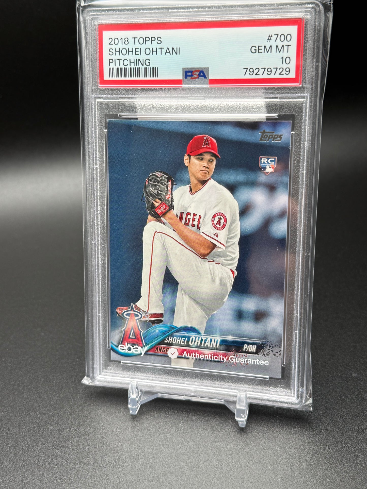 2018 Topps Shohei Ohtani Rookie #700 Angels PSA 10💎!
