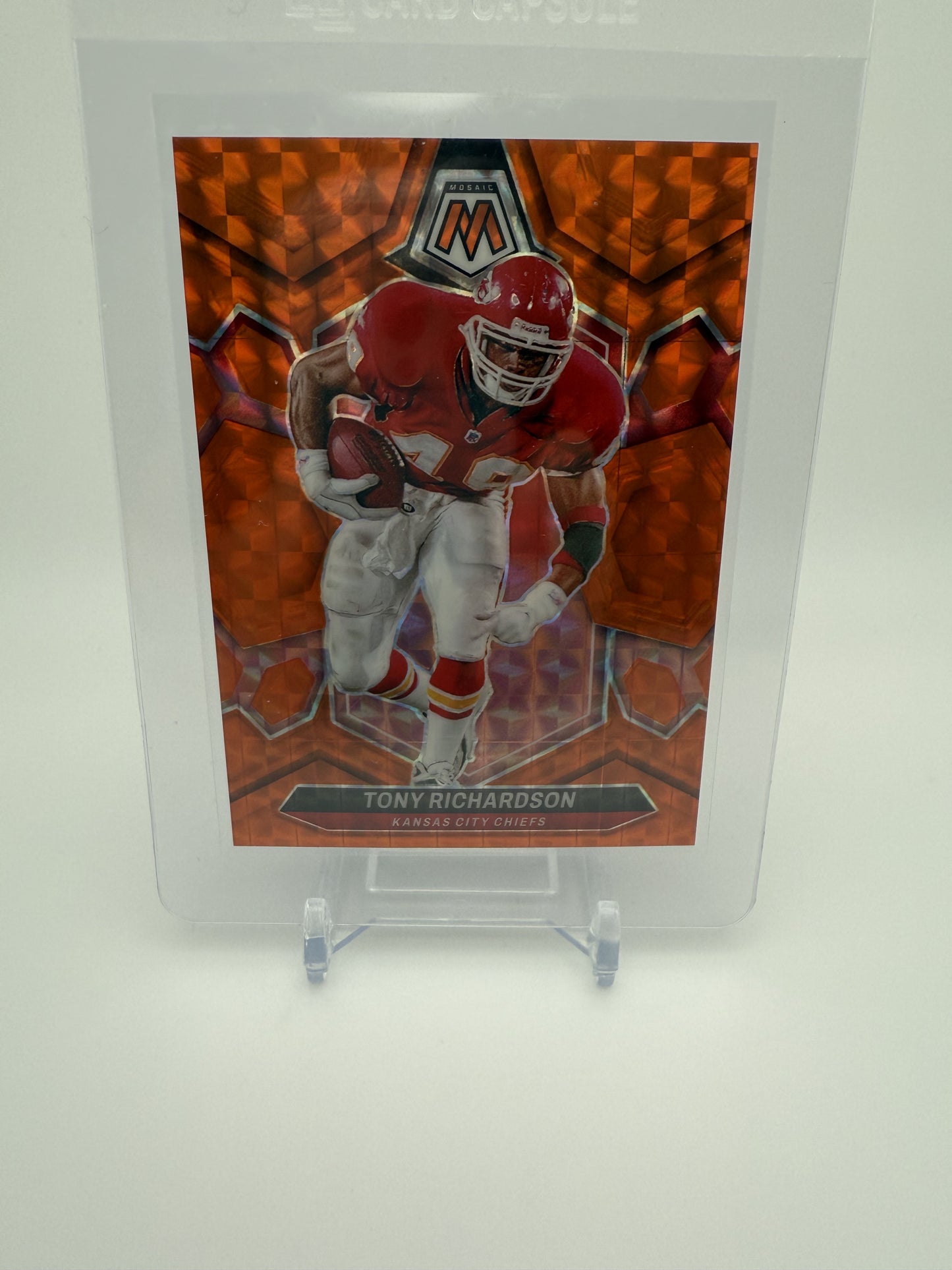 Tony Richardson #238 Orange Mosaic Prizm- 2024 Panini Mosaic Collection