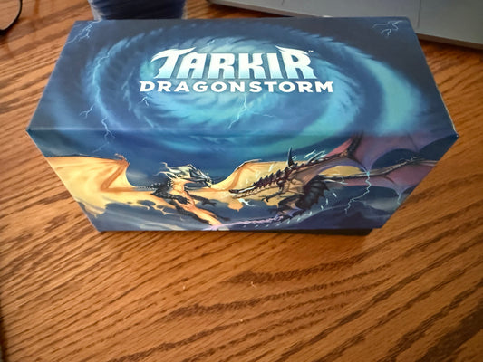 Tarkir Dragonstorm Magic the Gathering Empty Card Deck Box
