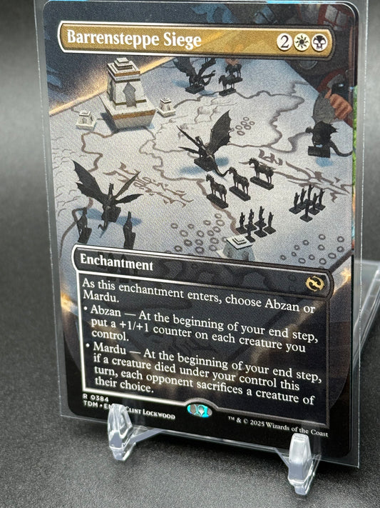 Barrensteppe Siege (Borderless) 0384 - Magic the Gathering Tarkir Dragonstorm