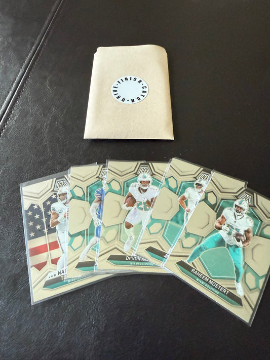 2024 Panini Mosaic Collection -MIAMI DOLPHINS Team Cards