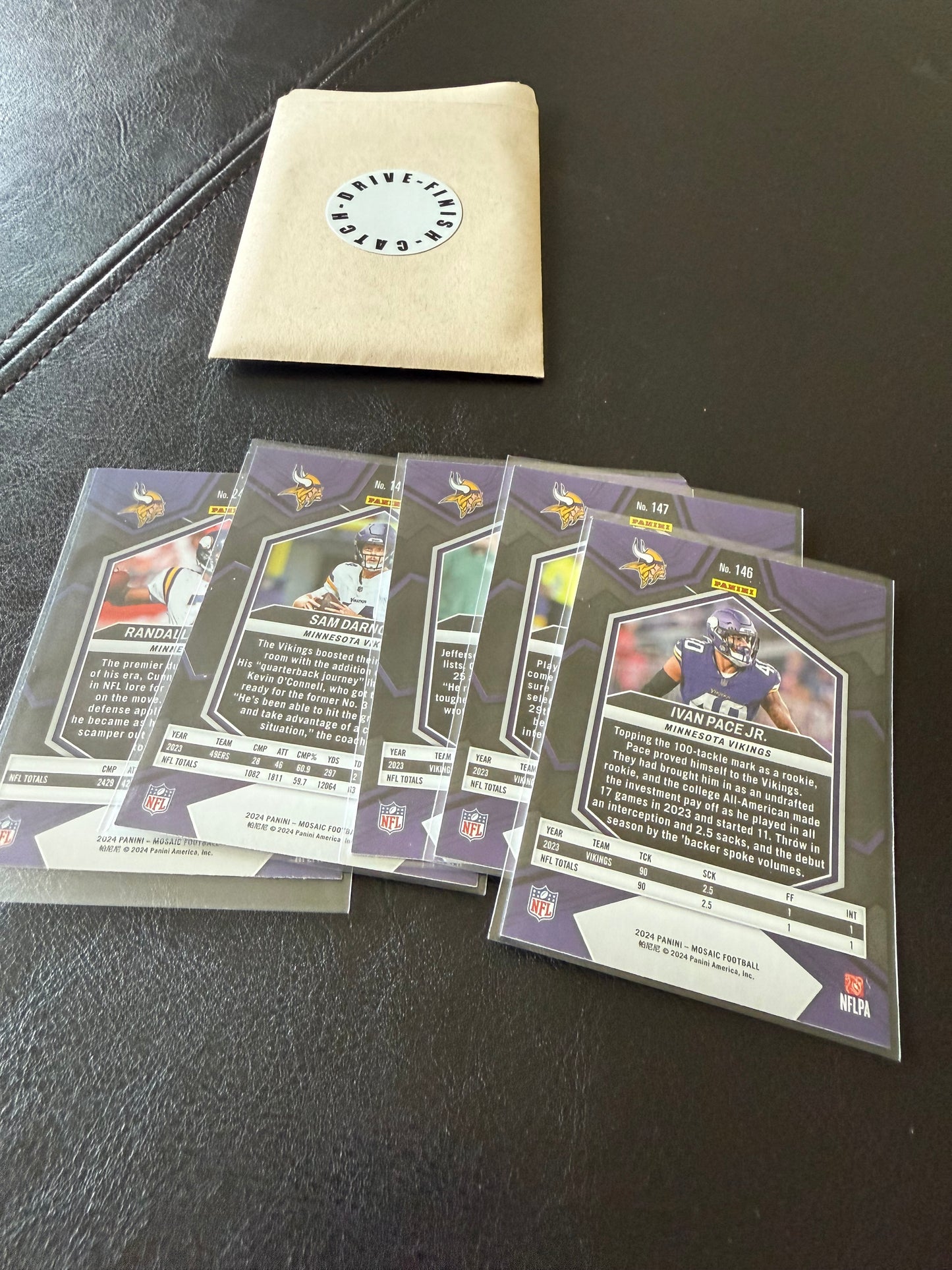 2024 Panini Mosaic Collection - MINNESOTA VIKINGS Team Cards