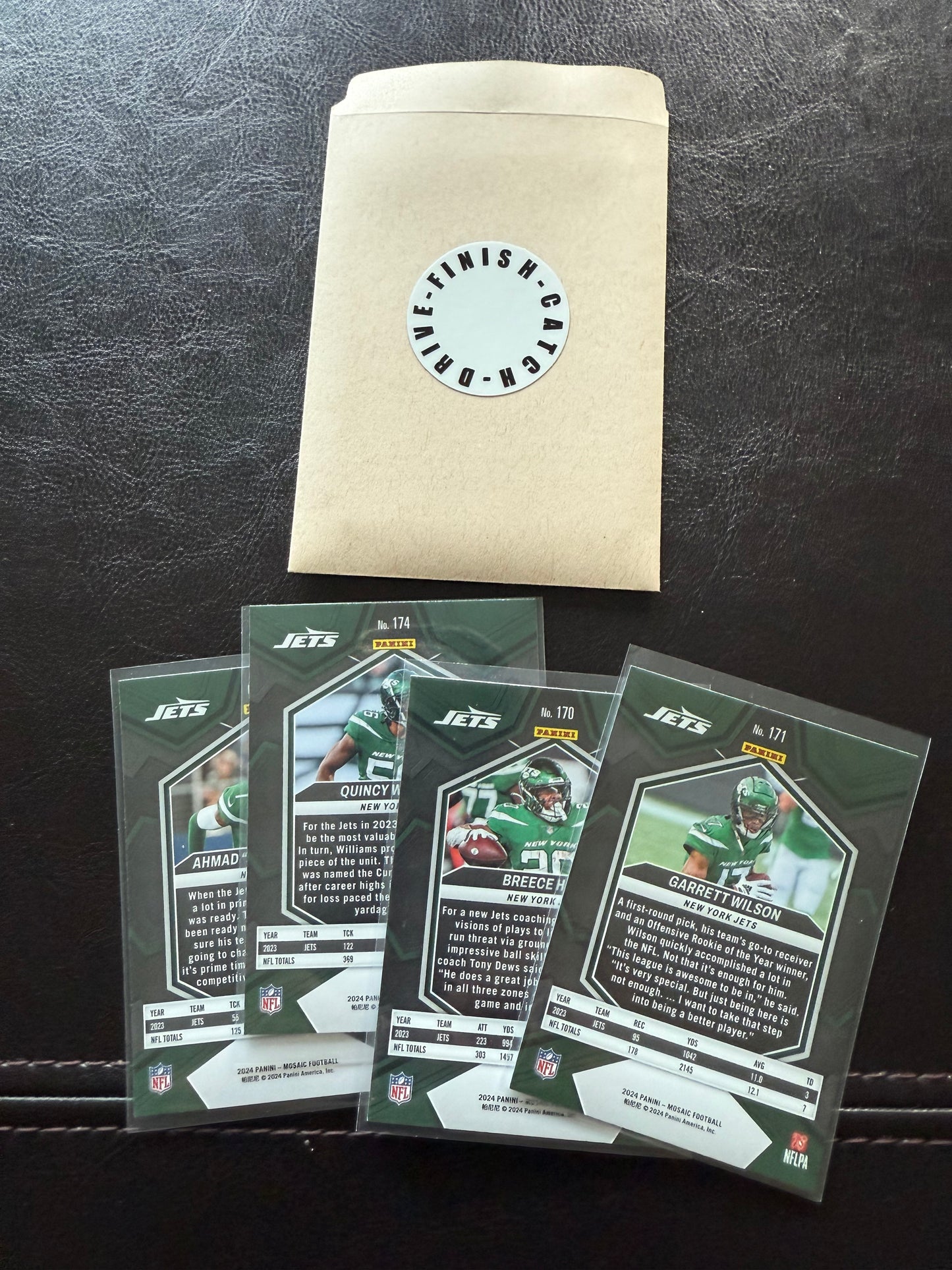 2024 Panini Mosaic Collection - NEW YORK JETS Team Cards