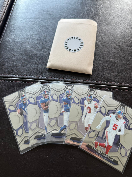 2024 Panini Mosaic Collection - NEW YORK GIANTS Team Cards