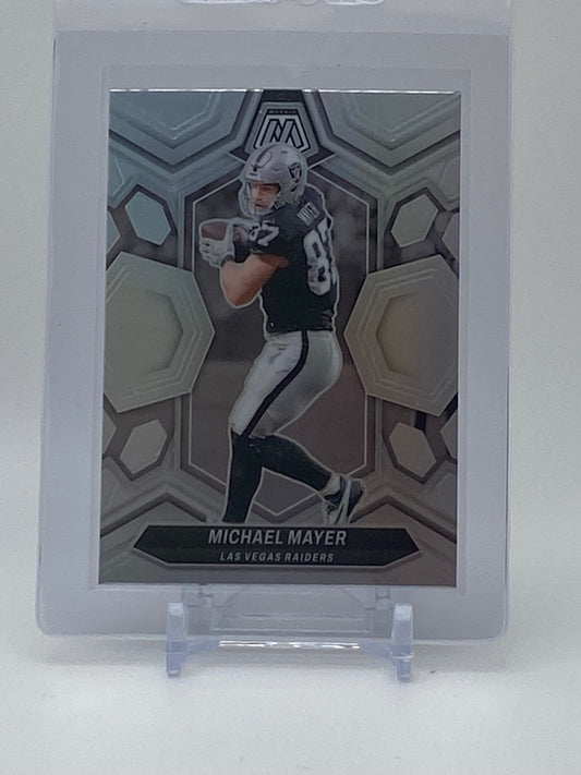 Michael Mayer Silver Prism #117 2024 Panini Mosaic Football